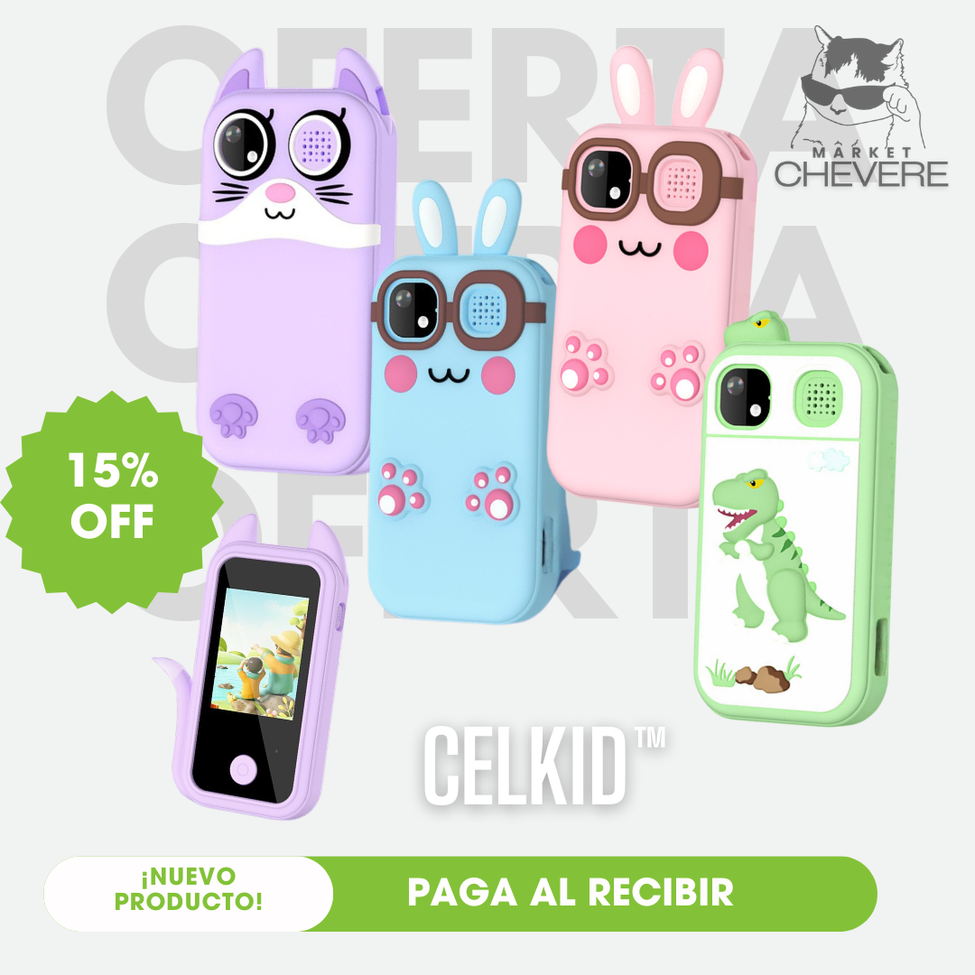 CelKid™ Teléfono Interactivo seguro