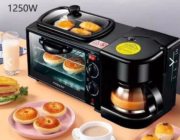 3-in-1 Oven™ Estación de Desayuno Todo-en-Uno