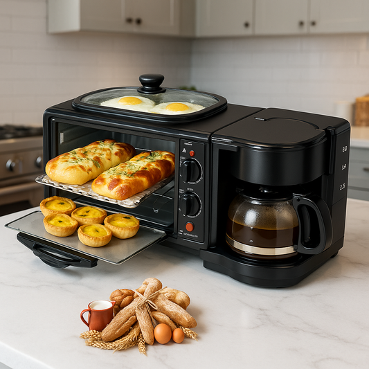 3-in-1 Oven™ Estación de Desayuno Todo-en-Uno
